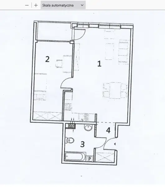 Mieszkanie 58m2   500m od morza wpis w dziale III KW