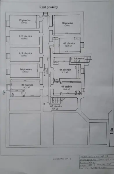 Udziału w kamienicy znanego architekta Jana Pillara 