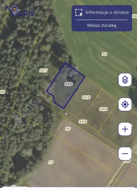 Działka budowlana z warunkami zabudowy na dom 200m
